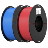 Creality 3D Printer Filament 1.75mm 4KG, PLA Filament Bulk +/- 0.02mm, 4 Pack 1kg Spool(2.2lbs) 3D Printing Filament Fits for Most FDM 3D Printers, 4 White