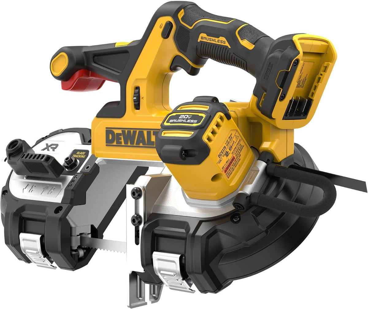 20V MAX XR Dual Trigger Mid-Size Bandsaw (Tool Only) (DCS379BLR)