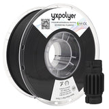 YXPOLYER Carbon Fiber Nylon Filament 3D Printer Filament PA6-CF Filament 1.75mm 1kg with PC Spool, PA6 CF 3D Printing Filament