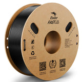 Official Creality PETG 3D Printer Filament 1.75mm 4KG (8.8lbs), High Precision, Strong Toughness, Odorless, Better Flow, Moistureproof 3D Printing CR PETG Filament, Black+White+Grey+Clear