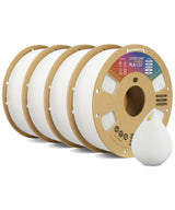 OVERTURE 10KG Bundle PLA Filament 1.75mm, Neatly Wound 3D Printer Filament 10 Pack 1kg Spool (2.2lbs), Dimensional Accuracy +/- 0.02 mm, Fit Most FDM 3D Printers (Black 10-Pack)