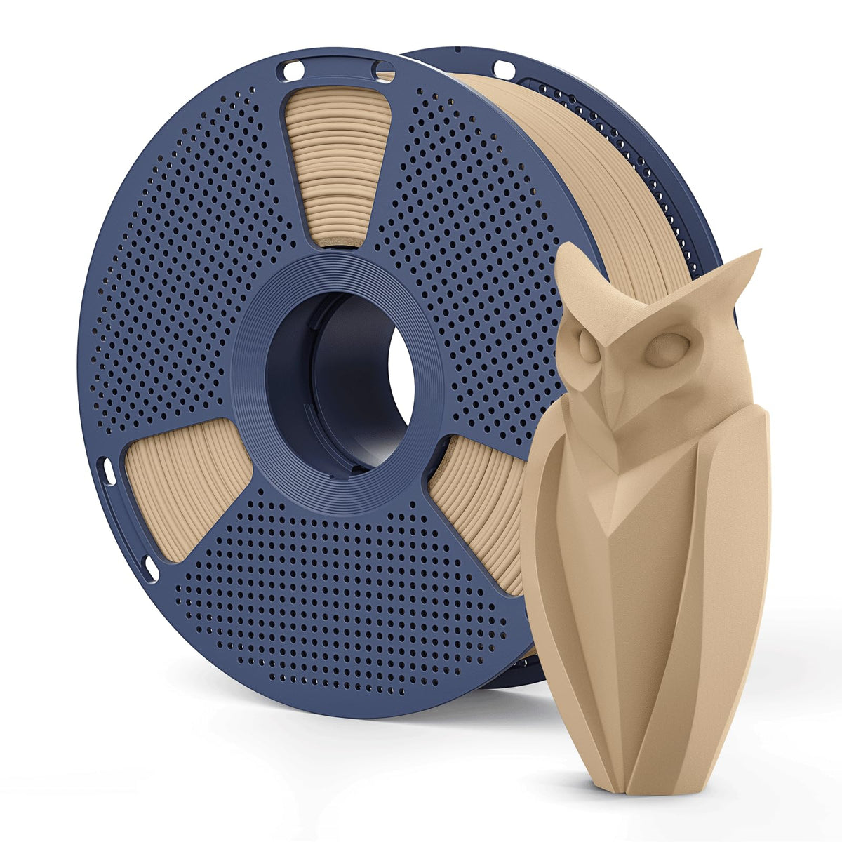 Matte PLA Filament 1.75mm, 4kg(8.8lbs) SUNLU 3D Printer Filament, Matte Surface Texture, No Clogging, Less Brittle, Black+White+Klein Blue+Olive Green