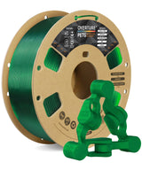 OVERTURE 4KG Bundle PETG 3D Printer Filament 1.75mm, Neatly Wound Durable PETG 4 Pack 1kg(2.2lbs), Strong Toughness Filament, Dimensional Accuracy +/- 0.02mm, Fit Most FDM Printers (Black (4-Pack)