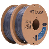 3DHoJor PLA Filament 1.75mm,3D Printer Filament 1kg*4 Bundle Cardboard Spool, Fit Most FDM 3D Printer,Dimensional Accuracy +/- 0.03 mm,Vacuum Packaging-Black+White 4Pack
