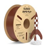 ELEGOO Rapid PLA Plus Filament 1.75mm Black 4KG, PLA+ 3D Printer Filament for 30-600 mm/s High Speed Printing, Dimensional Accuracy +/- 0.02 mm, 4 Pack 1kg Spool(2.2lbs)