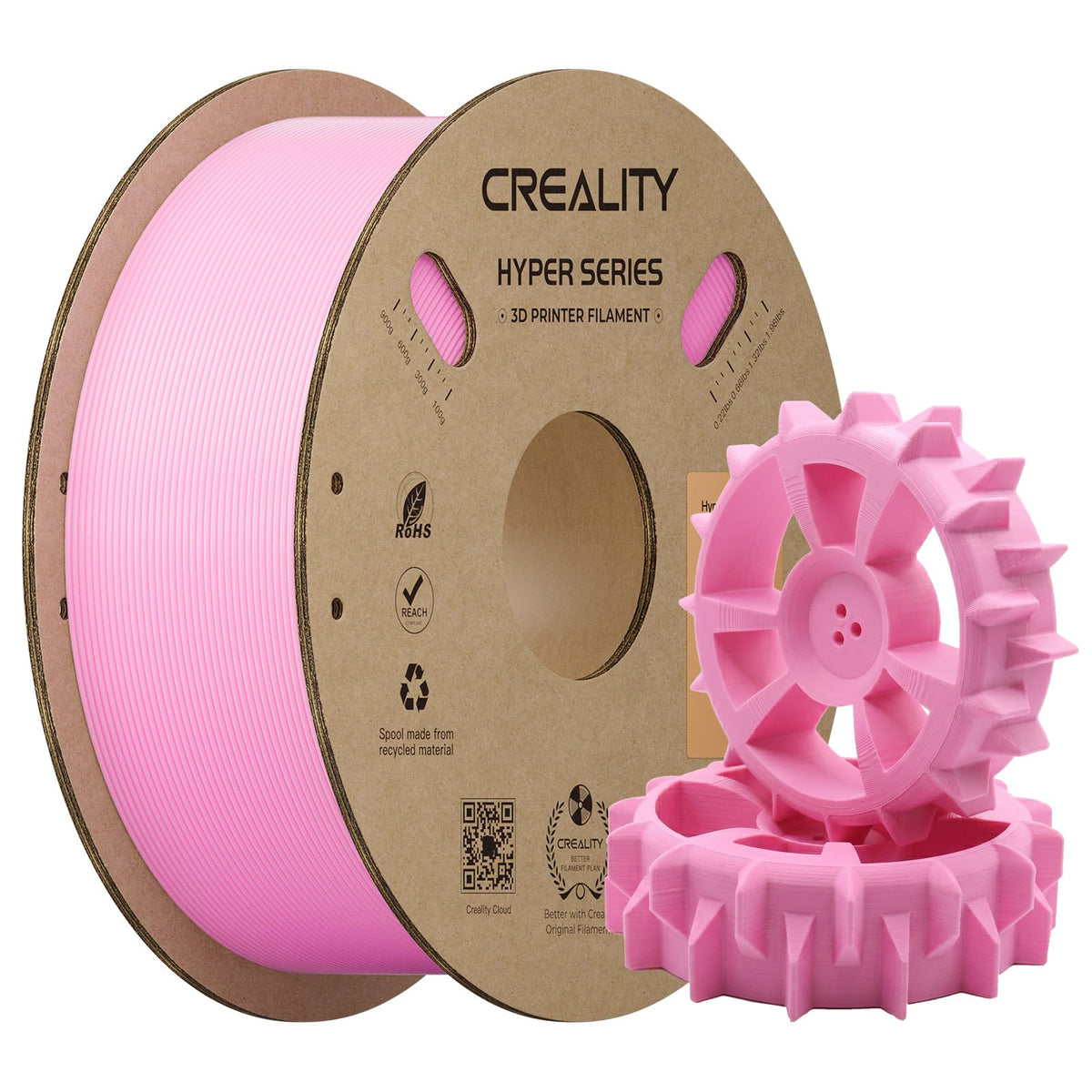 Creality CFS Multi Color Auto Filament System Anti-Moisture Filament Storage Auto-Switch & Run-Out Alerts 4-Channel Parallel Printing 16 Colors 3D Printing for K2 Plus, Hi 3D Printer