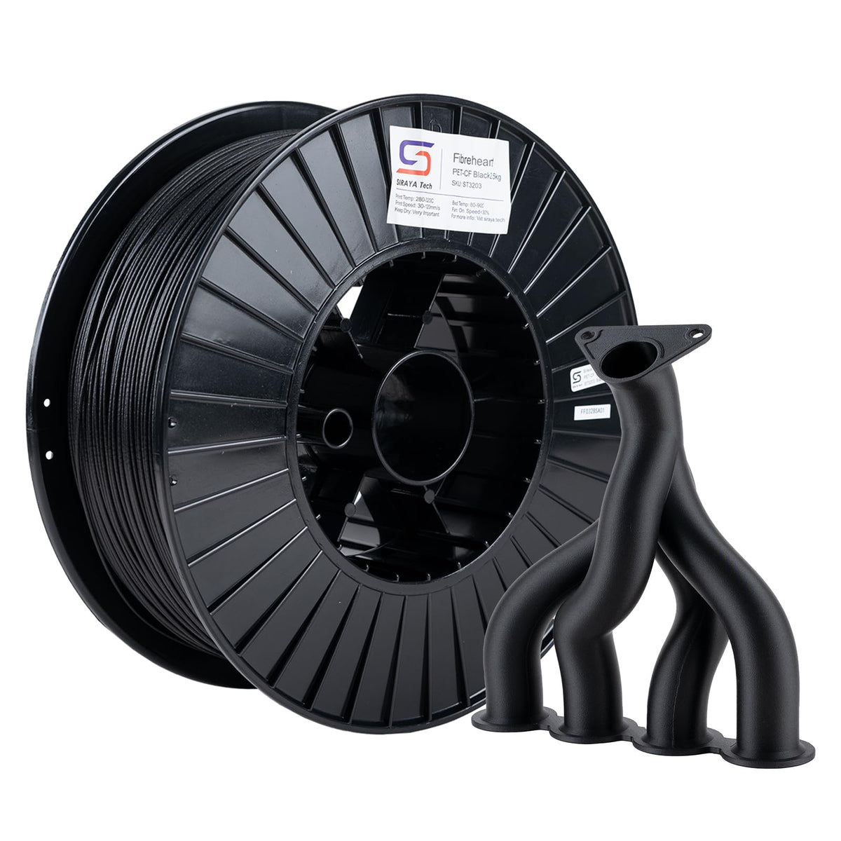 Siraya Tech Fibreheart PPA 3D Printing Filament - High Performance Polyphthalamide Nylon, Extreme Strength & Heat Resistance for Industrial & Engineering Applications - 1kg (2.2lbs) 1.75mm