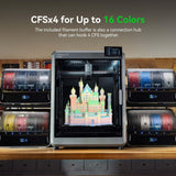 2025 Official CREALITY CFS - New Creality Filament System, Multi-Color 3D Printer Automatically System, Supports 16 Color Printing for K1 Series CFS Upgrade Kit/K2 Combo//K2 Plus/K1 MAX/K1 SE/K1C/Hi
