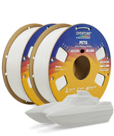 OVERTURE 4KG Bundle PETG 3D Printer Filament 1.75mm, Neatly Wound Durable PETG 4 Pack 1kg(2.2lbs), Strong Toughness Filament, Dimensional Accuracy +/- 0.02mm, Fit Most FDM Printers (Black (4-Pack)
