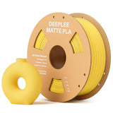 Matte PLA Filament 1.75mm, 3D Printer Filament Dimensional Accuracy +/- 0.02mm, No Clogging, Higher Toughness, Cardboard Spool 3D Filament, 4 Pack Black