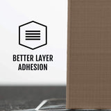 HATCHBOX 1.75mm Wood PLA 3D Printer Filament, 1 KG Spool, Dimensional Accuracy +/- 0.03 mm, 3D Printing Wood Filament
