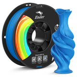 Creality Matte PLA Plus Filament 1.75mm, Low Warping, Minimal Layer Lines, Dimensional Accuracy +/- 0.02mm, 4kg (8.8lb) 3D Printer PLA+ Filament Bundle, Matte Black (4 Pack)