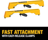 DEWALT Miter Saw Mounting Brackets, Compatible with DW723, DWX723, DWX724, and DWX725 Stands (DW7231)