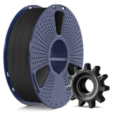 SUNLU PETG Filament 1.75mm 4KG Bundle (4x1kg Black),Good Layer Adhesion,Weather-Resistant & High Impact for Outdoor Parts and Mechanical Gears, Less Stringing, Dimensional Accuracy +/- 0.02mm.