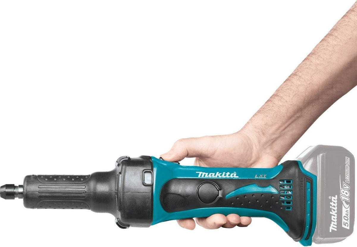 Makita XDG01Z 18V LXT Lithium-Ion Cordless 1/4" Die Grinder, Tool Only