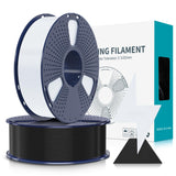 SUNLU High Speed PLA Filament Mini Pack, 30mm/s - 600mm/s Print Range, High Flow Speedy 3D Printer PLA Filament Bundle, 250g/Spool, Black+White+Green+Blue+Red+Orange+Yellow+Pink