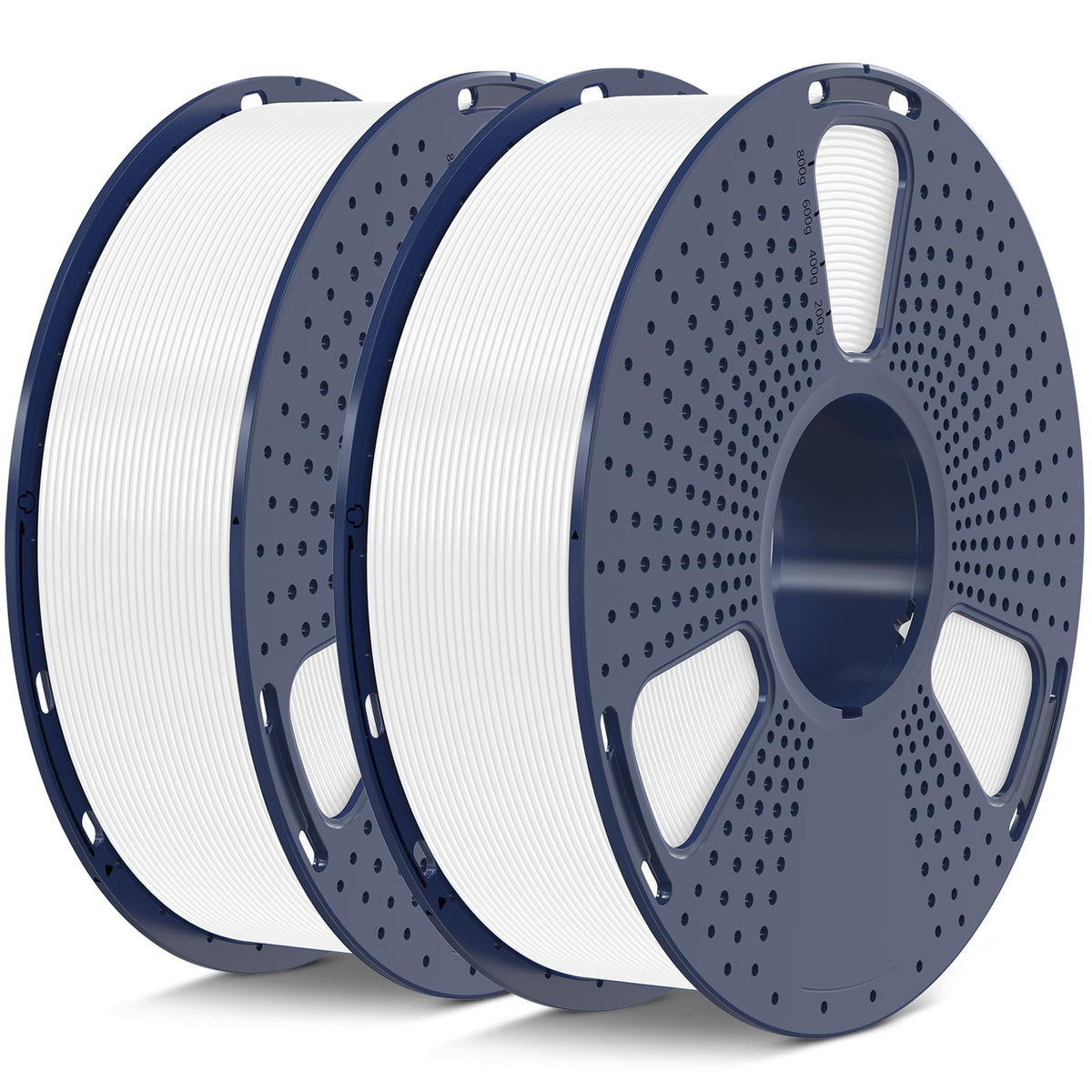 SUNLU 3D Printer Filament 10kg Bundle, Neatly Wound PLA Filament 1.75mm ±0.02mm, Individually Vacuum-Sealed,1kg per Spool, 10 Pack, (5 spools of Black and 5 spools of White)