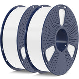 SUNLU 3D Printer Filament 10kg Bundle, Neatly Wound PLA Filament 1.75mm ±0.02mm, Individually Vacuum-Sealed,1kg per Spool, 10 Pack, (5 spools of Black and 5 spools of White)