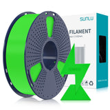 SUNLU High Speed PLA Filament Mini Pack, 30mm/s - 600mm/s Print Range, High Flow Speedy 3D Printer PLA Filament Bundle, 250g/Spool, Black+White+Green+Blue+Red+Orange+Yellow+Pink