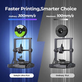 Soleyin PLA Filament 1.75mm 4KG, 3D Printer Filament 4 Pack 1kg Spool, Neatly Wound, ±0.02mm Accuracy, High-Speed & Strong Toughness, No Warping, Fits Most FDM Printers (4 * 1kg Black)