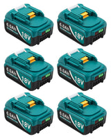 Twupixy 2Pack 18-Volt Replace for Makita 18V Battery BL1860B, Replacement Batteries Compatible with Makita BL1860 BL1820 1830B 1840B 1850B, Fit with Original makita 18V Battery Chargers
