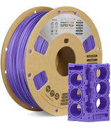 OVERTURE 4KG Bundle PLA Plus (PLA+) Filament 1.75mm, Stronger & More Durable, Professional Toughness 3D Printer Filament 1kg (2.2lbs) 4 Pack, High Precision +/- 0.02mm, Tangle-Free (Black*4)