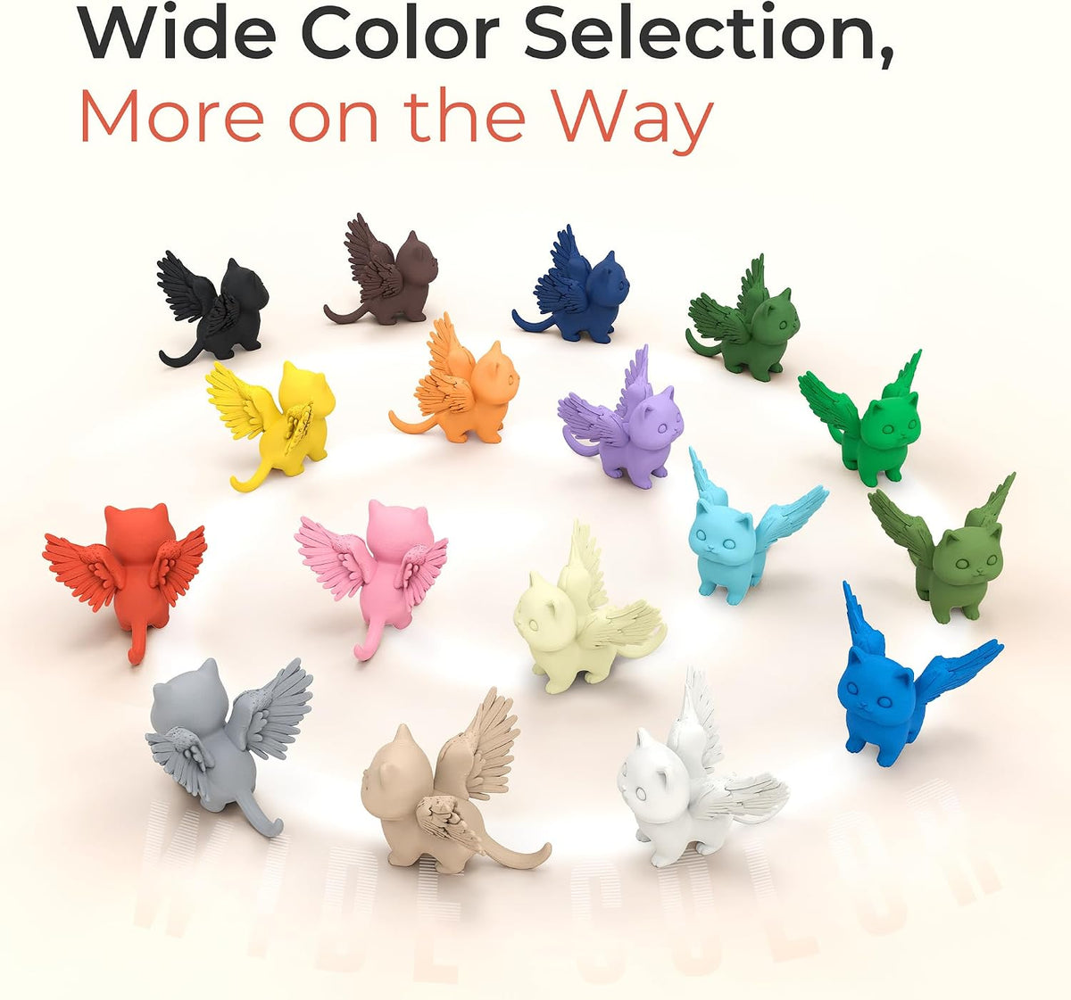 Creality Matte PLA Plus Filament 1.75mm, Low Warping, Minimal Layer Lines, Dimensional Accuracy +/- 0.02mm, 4kg (8.8lb) 3D Printer PLA+ Filament Bundle, Matte Black (4 Pack)