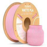 ELEGOO Matte PLA 3D Printer Filament Bundle 1.75mm, 8 Colors 250g Spool Dimensional Accuracy +/- 0.02mm, 8 Pack Multicolors Fits for Most FDM 3D Printers