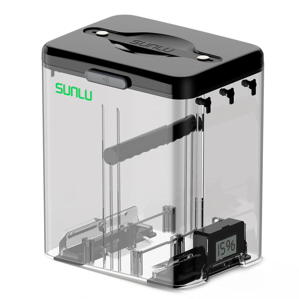 SUNLU 3KG Filament Dryer SP2 & Storage Box, 70℃ Max Temperature and 15min Fast Heating for 3D Printer Filament Drying and Sealing with Heat Control, Compatible with 1.75mm/2.85mm PLA PETG TPU ABS ASA