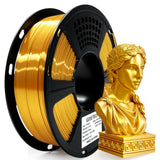 GEEETECH 6KG 3D Printer Filament Bundle - Black PLA Filament 1.75mm ±0.02mm (6 Spools, 1KG Each) - High Precision, Low Warping, 3D Printing Filament Fits Most FDM 3D Printers