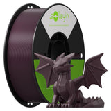 Soleyin PLA Filament 1.75mm 4KG, 3D Printer Filament 4 Pack 1kg Spool, Neatly Wound, ±0.02mm Accuracy, High-Speed & Strong Toughness, No Warping, Fits Most FDM Printers (4 * 1kg Black)