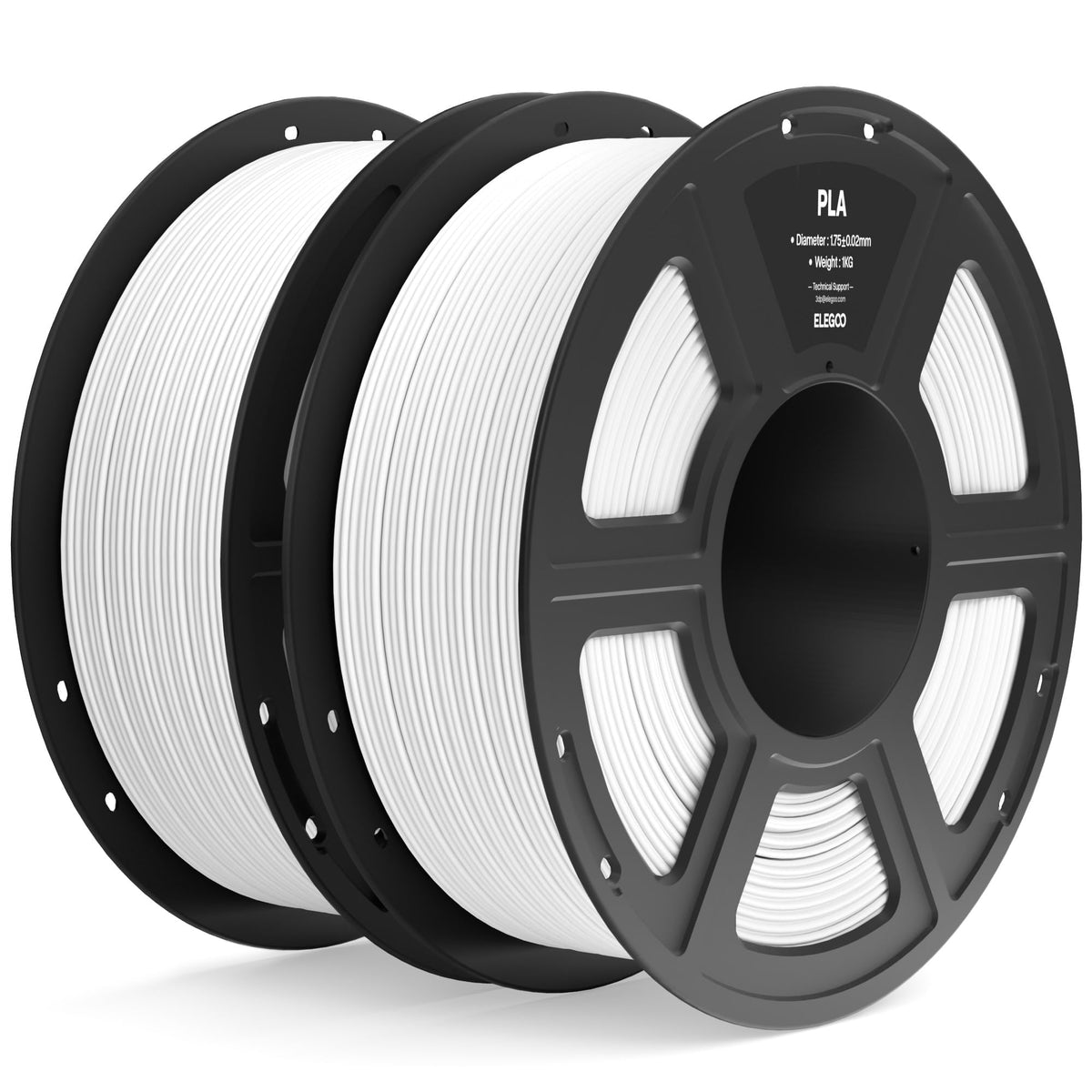 ELEGOO PLA Filament 1.75mm Bundle 4KG, 3D Printer Filament Dimensional Accuracy +/- 0.02mm, 4pcs 1kg Spool(2.2lbs) Fit Most FDM 3D Printers (Pink, Purple, Sky Blue, Sea Green)