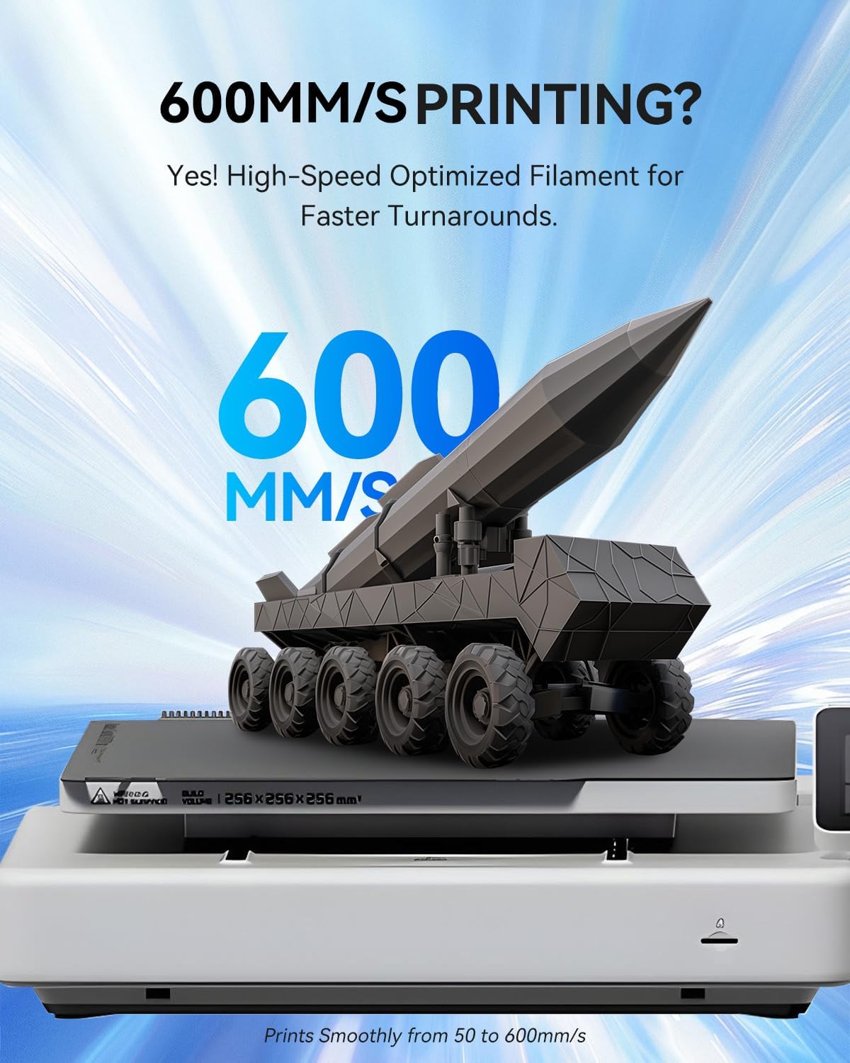 JAYO Rapid Matte PETG Filament 1.75mm 4.4KG Bundle, PETG Matte 3D Printer Filament 4.4kg, 1.1kg per Spool, Pack of 4, Black+White+Blue+Red