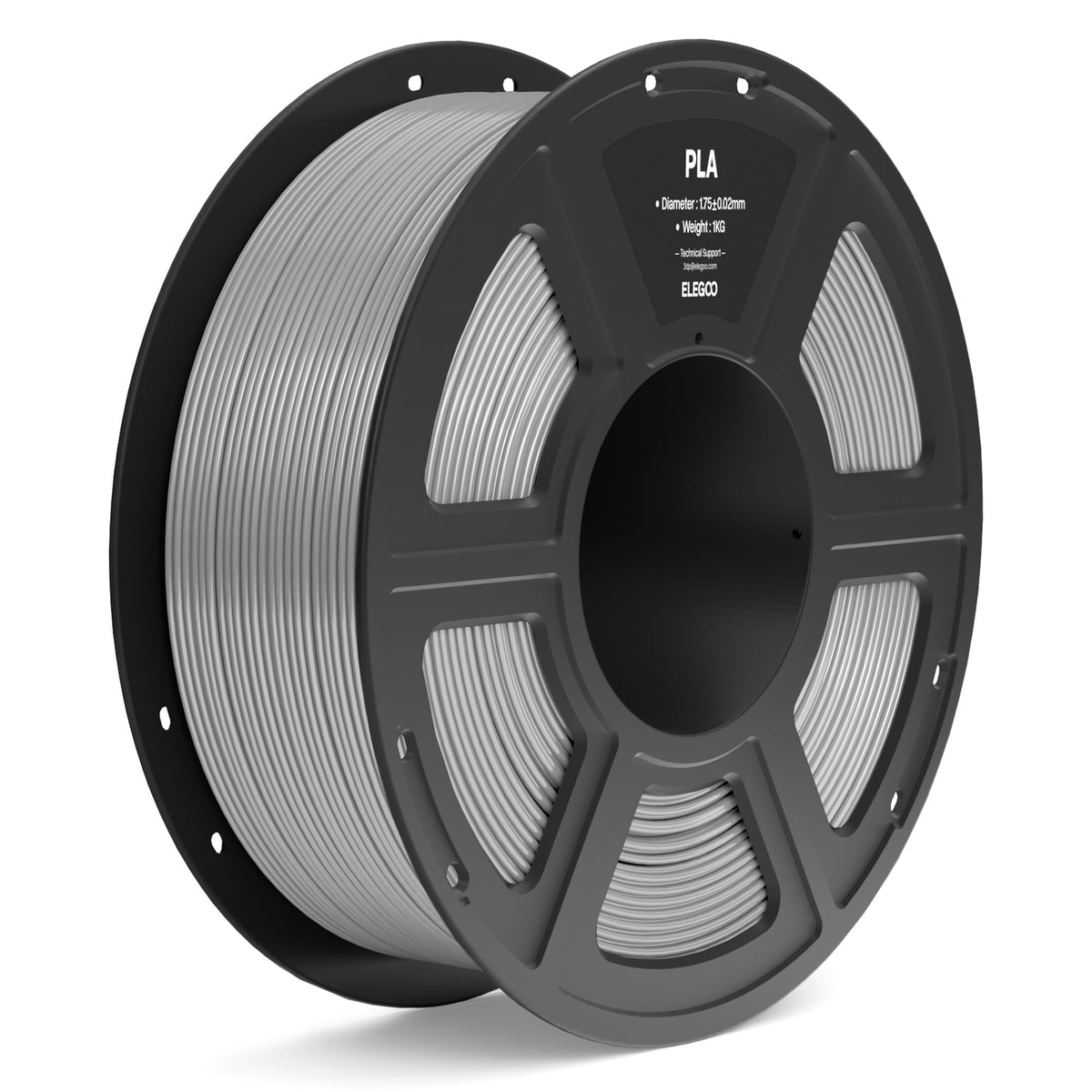 ELEGOO PLA Filament 1.75mm Bundle 4KG, 3D Printer Filament Dimensional Accuracy +/- 0.02mm, 4pcs 1kg Spool(2.2lbs) Fit Most FDM 3D Printers (Pink, Purple, Sky Blue, Sea Green)