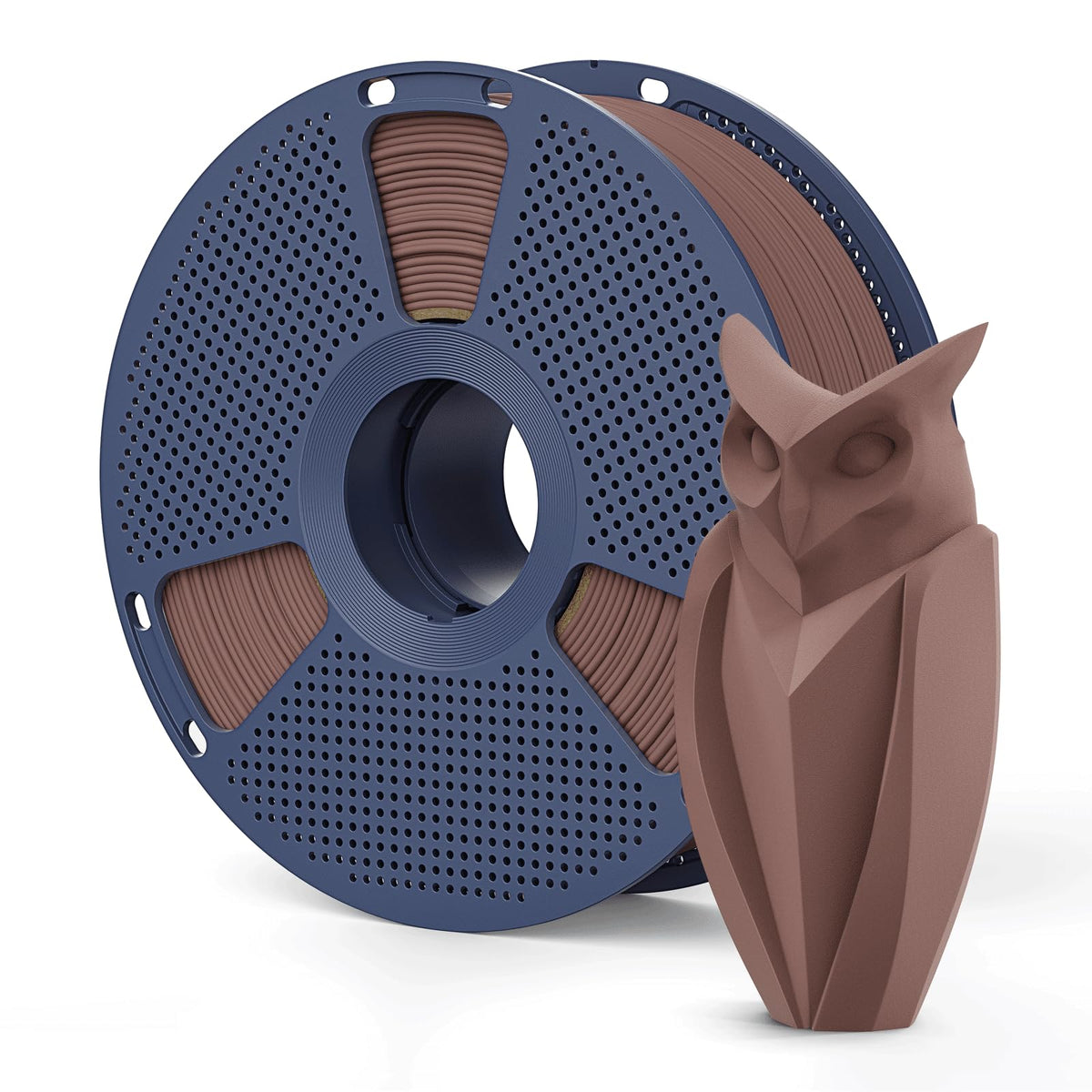 Matte PLA Filament 1.75mm, 4kg(8.8lbs) SUNLU 3D Printer Filament, Matte Surface Texture, No Clogging, Less Brittle, Black+White+Klein Blue+Olive Green