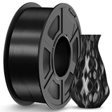 JAYO 3D Printer Filament Bundle, PLA Silk Filament Bundle Multicolor, Shiny Silk PLA Filament 1.75mm, Fast Color Change Rainbow, 250g Spool, 8 Rolls, 2kg in Total