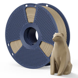Matte PLA Filament 1.75mm, 4kg(8.8lbs) SUNLU 3D Printer Filament, Matte Surface Texture, No Clogging, Less Brittle, Black+White+Klein Blue+Olive Green