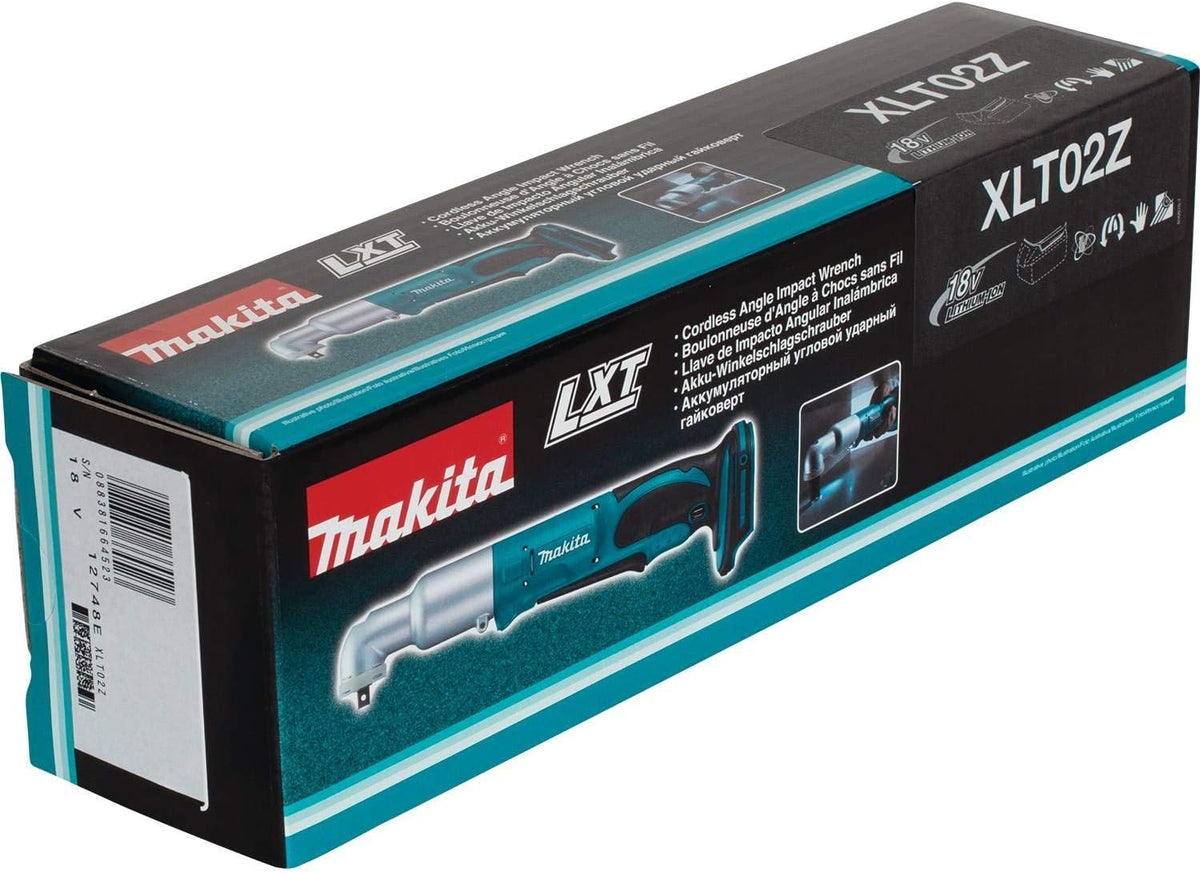 Makita XLT02Z 18V LXT Lithium-Ion Cordless 3/8-Inch Angle Impact Wrench (Tool Only, No Battery)