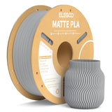 ELEGOO Matte PLA 3D Printer Filament Bundle 1.75mm, 8 Colors 250g Spool Dimensional Accuracy +/- 0.02mm, 8 Pack Multicolors Fits for Most FDM 3D Printers