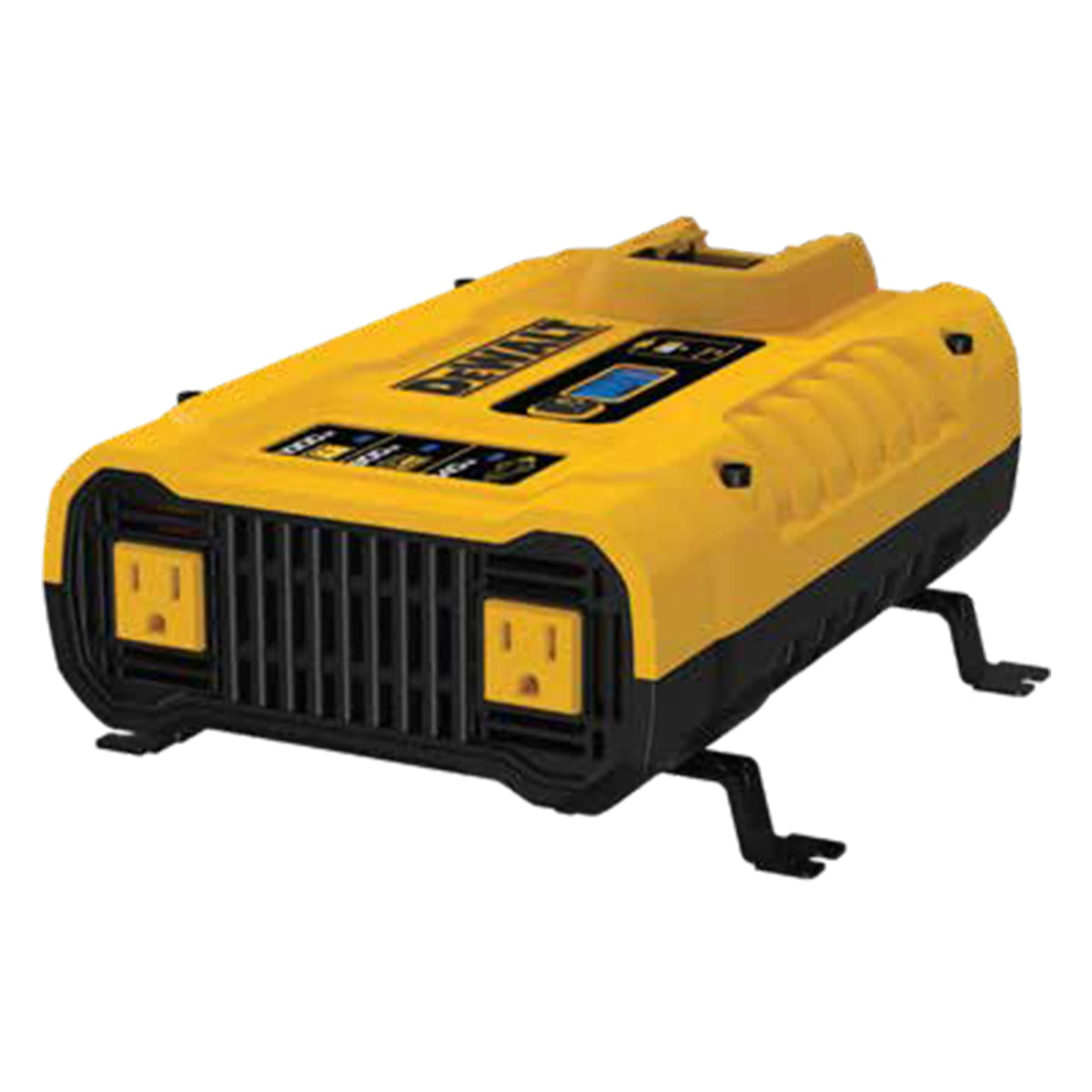 DEWALT DXAEPIP3W 20V, 3-Way Powered (Cables, Battery, DC Plug) 1000 Watt Power Inverter; Dual AC Outlets, 1 USB-A Port, & 1 USB-C 30W Port