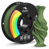 Creality Matte PLA Plus Filament 1.75mm, Low Warping, Minimal Layer Lines, Dimensional Accuracy +/- 0.02mm, 4kg (8.8lb) 3D Printer PLA+ Filament Bundle, Matte Black (4 Pack)