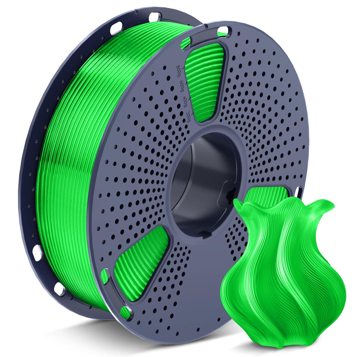 SUNLU PETG Filament 1.75mm 4KG Bundle (4x1kg Black),Good Layer Adhesion,Weather-Resistant & High Impact for Outdoor Parts and Mechanical Gears, Less Stringing, Dimensional Accuracy +/- 0.02mm.
