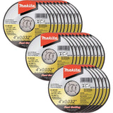 Makita B-46165-25 5" x .032" x 7/8" Ultra Thin Cut-Off Wheel (25 Pack), Stainless