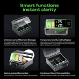 Creality CFS Multi Color Auto Filament System Anti-Moisture Filament Storage Auto-Switch & Run-Out Alerts 4-Channel Parallel Printing 16 Colors 3D Printing for K2 Plus, Hi 3D Printer