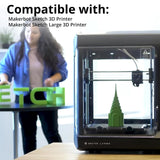 MakerBot 375-0048A Sketch PLA Filament for Sketch 3D Printer and Sketch Large 3D Printer (True Black, 2.2Lb)