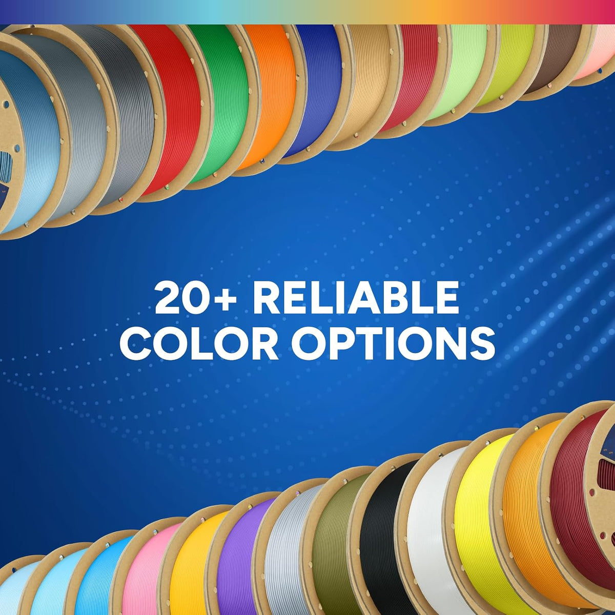 OVERTURE 4KG Bundle PLA Plus (PLA+) Filament 1.75mm, Stronger & More Durable, Professional Toughness 3D Printer Filament 1kg (2.2lbs) 4 Pack, High Precision +/- 0.02mm, Tangle-Free (Black*4)