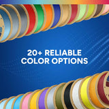 OVERTURE 4KG Bundle PLA Plus (PLA+) Filament 1.75mm, Stronger & More Durable, Professional Toughness 3D Printer Filament 1kg (2.2lbs) 4 Pack, High Precision +/- 0.02mm, Tangle-Free (Black*4)