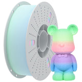PINBALL Silk Rainbow PLA 3D Printer Filament 1.75mm Shiny Multi-Color Changing Filament 3D Printing PLA Filament Dimensional Accuracy +/- 0.02mm 500g*4 Silk Rainbow
