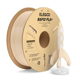 ELEGOO Rapid PLA Plus Filament 1.75mm Black 4KG, PLA+ 3D Printer Filament for 30-600 mm/s High Speed Printing, Dimensional Accuracy +/- 0.02 mm, 4 Pack 1kg Spool(2.2lbs)