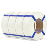 ELEGOO PLA Basic Refill Filament 1.75mm Bundle 4KG, 3D Printer Filament No Spool for Reusable Spool Refilling Dimensional Accuracy +/- 0.02mm, 4pcs 1kg Spool(2.2lbs) Black, White, Red, Cobalt Blue